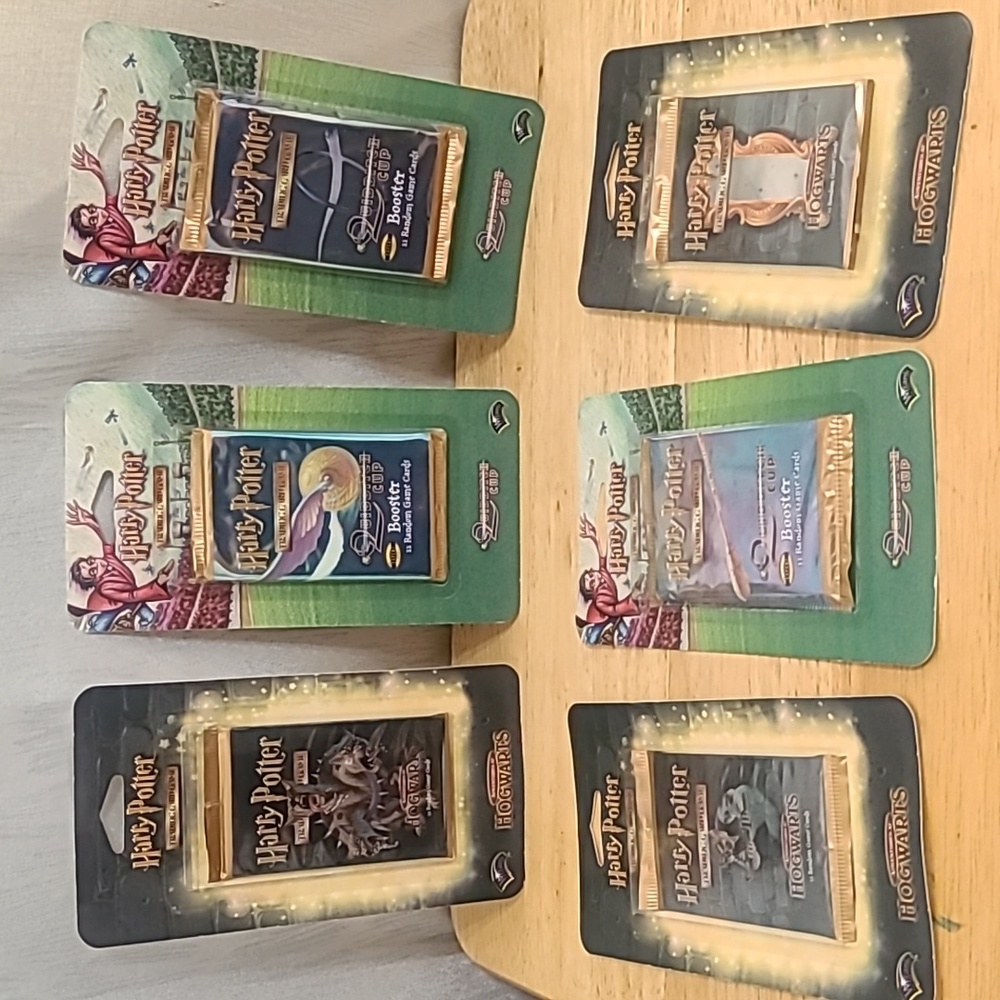 Wizards of the Coast Harry Potter Trading Card Game Booster Pack SEALED (6 Pcks)